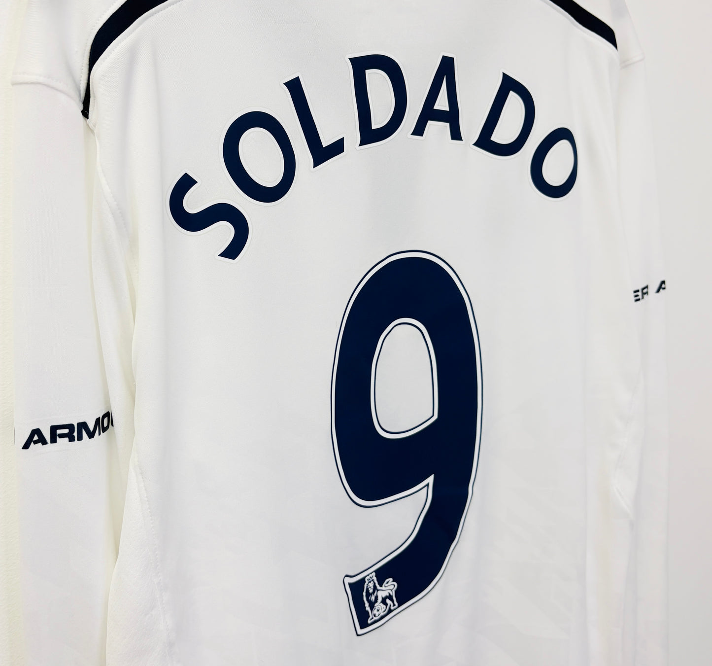 2013 2014 Tottenham Hotspur Nike Home Football Shirt SOLDADO 9 Mens Medium