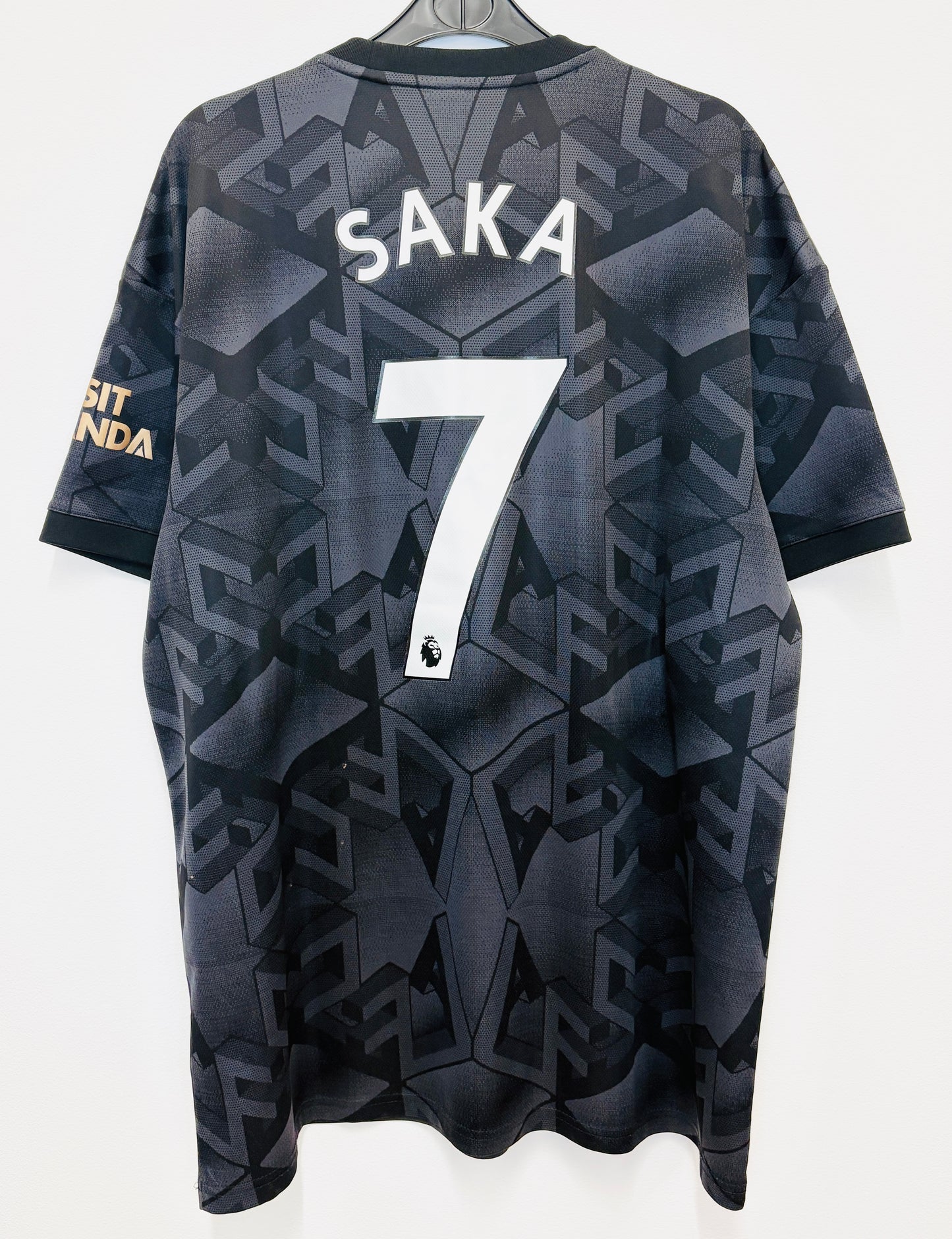 2022 2023 Arsenal Adidas Away Football Shirt SAKA 7 Men's XL