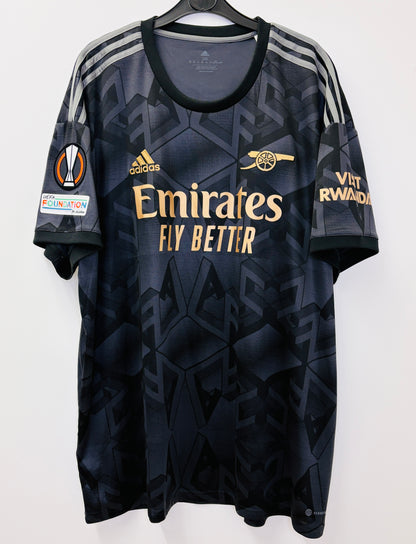 2022 2023 Arsenal Adidas Away Europa League Football Shirt G. JESUS 9 Men's XXL