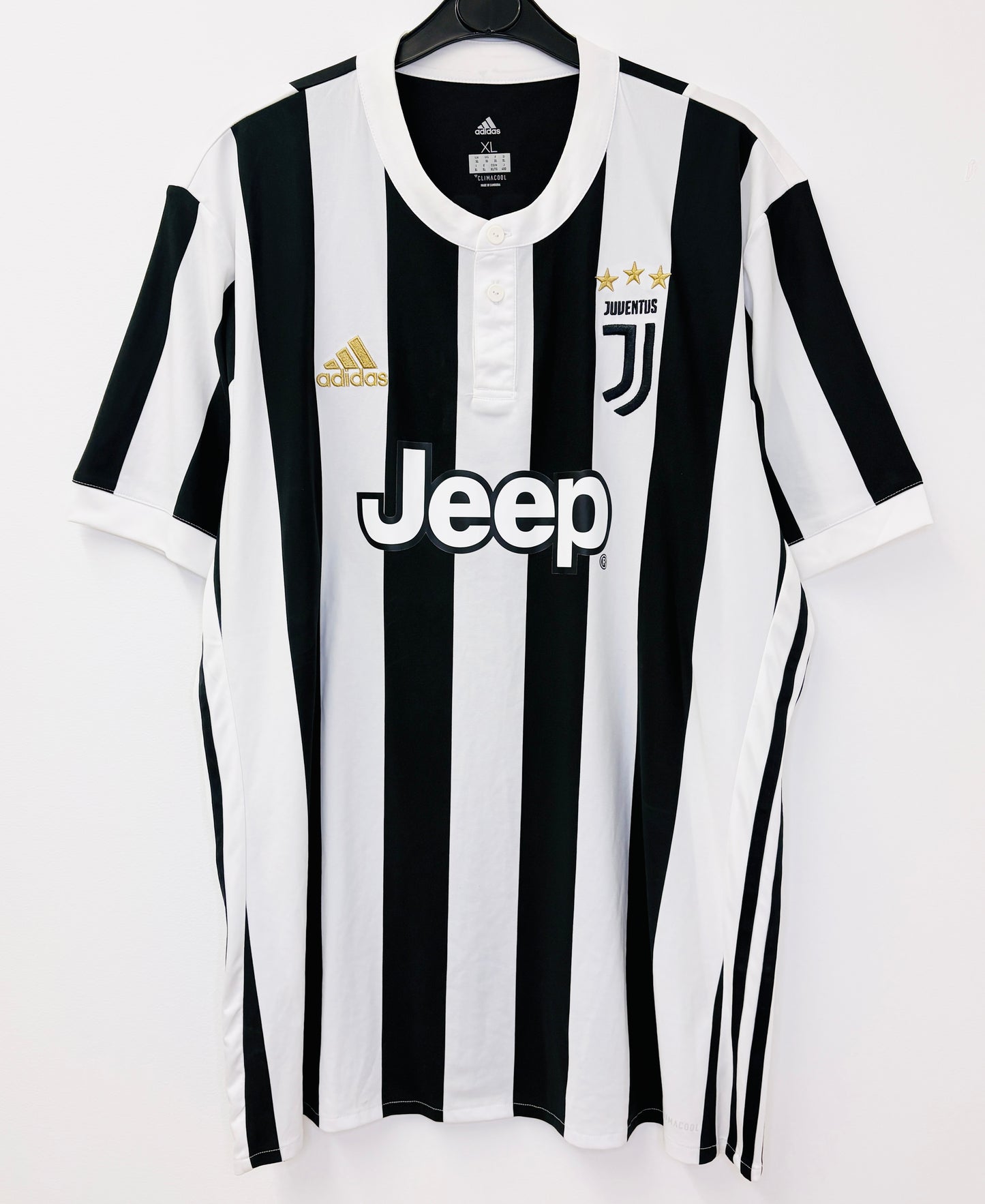 2017 2018 Juventus Adidas Home Football Shirt DYBALA 10 Men's XL