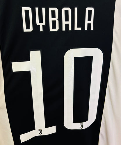 2017 2018 Juventus Adidas Home Football Shirt DYBALA 10 Men's XL
