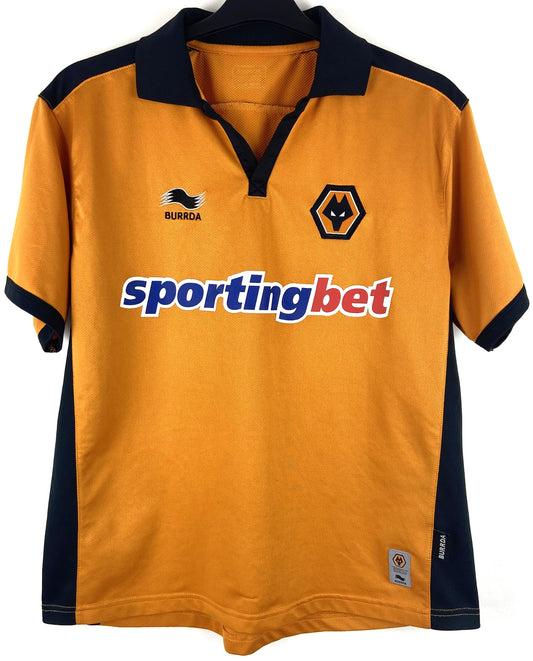 2010 2011 Wolves Burrda Home Football Shirt Men's Medium