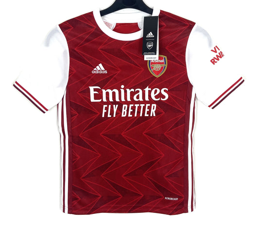 BNWT 2020 2021 Arsenal Adidas Home Football Shirt Kids Sizes