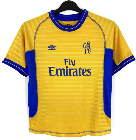 2000 2001 Chelsea Umbro Away Football Shirt Kids 9-10 Years