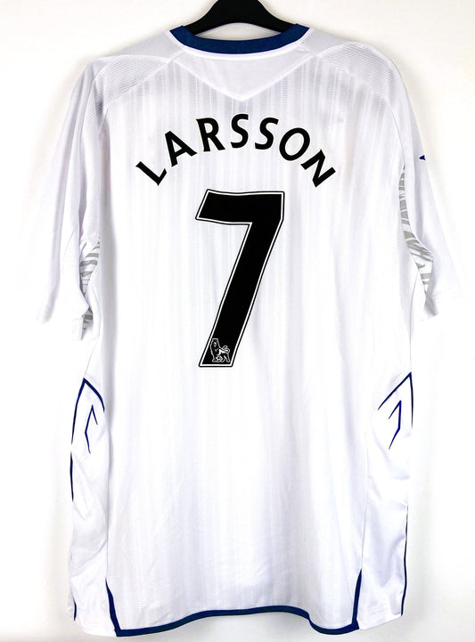 2007 2008 Birmingham Umbro Away Football Shirt LARSSON 7 Men's XXL