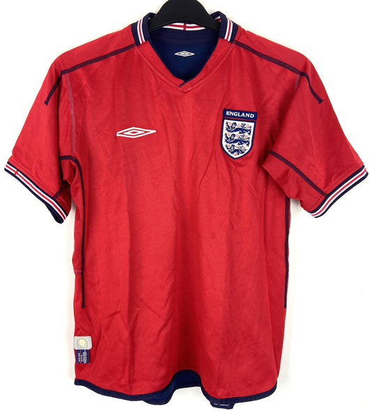 2004 England Umbro Reversible Training Football Shirt Kids 9-10 Years