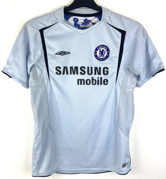 2005 2006 Chelsea Umbro Away Football Shirt Kids 13-14 Years