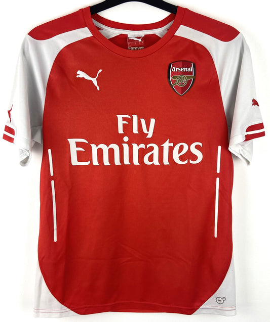 2014 2015 Arsenal Puma Home Football Shirt Men's Small