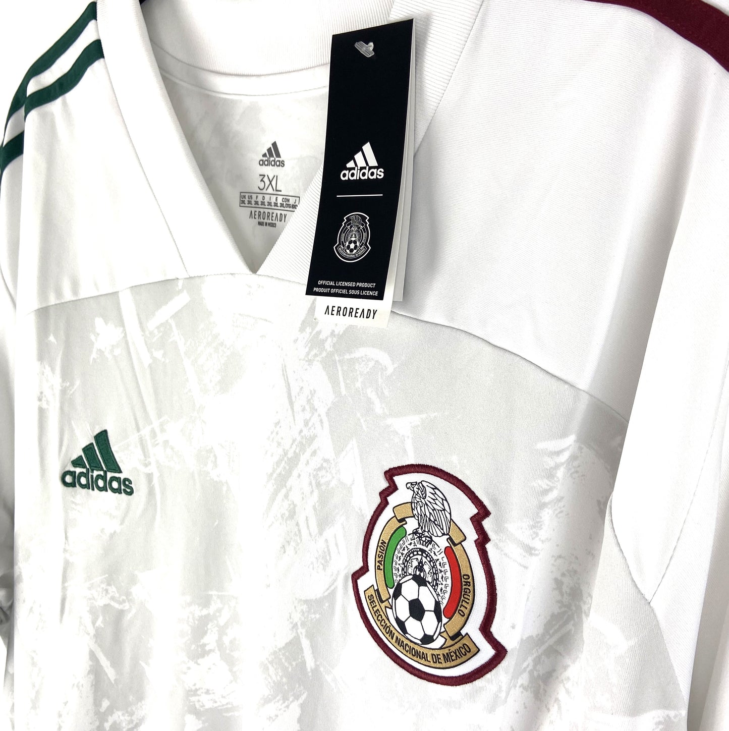 BNWT 2020 2021 Mexico Adidas Away Football Shirt Men's 3XL