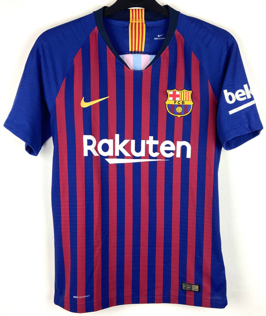 2018 2019 Barcelona Nike Player Issue Home Football Shirt Men's Small