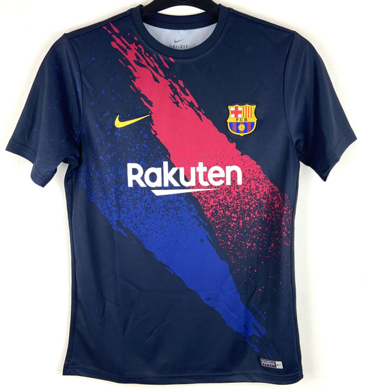 2019 2020 Barcelona Nike Training Football Shirt Kids 13-14 Years