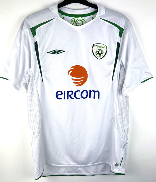 2005 2007 Republic of Ireland Umbro Away Football Shirt Men's Large