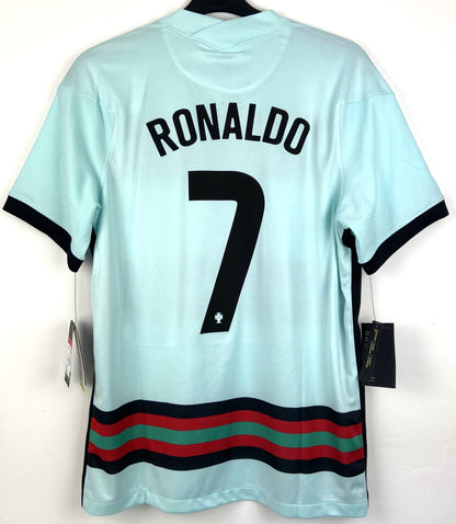 BNWT 2020 2021 Portugal Nike Away Football Shirt RONALDO 7 Men's Large