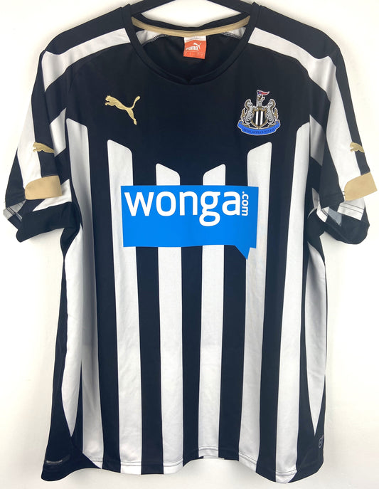 2014 2015 Newcastle Puma Home Football Shirt Men's Large