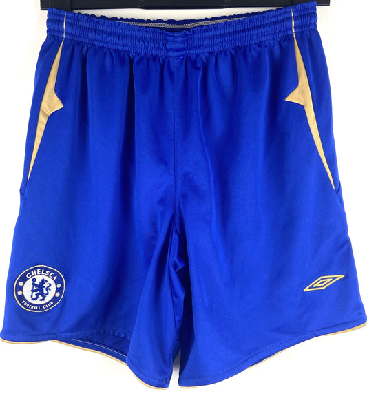 2005 2006 Chelsea Umbro Home Football Shorts Men's Medium