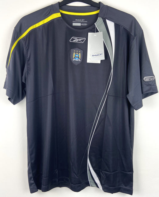 BNWT 2005 2006 Manchester City Reebok Training Football Shirt Men's Large