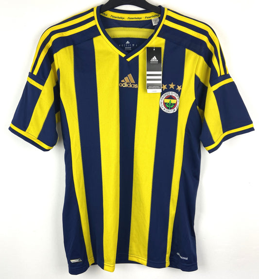 BNWT 2014 2015 Fenerbahce Adidas Home Football Shirt Men's Small