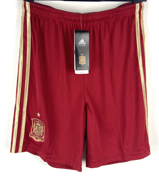 BNWT 2013 2015 Spain Adidas Home Shorts Kid's 13-14 years