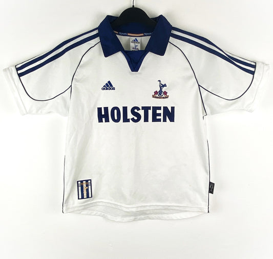 2000 2001 Tottenham Hotspur Adidas Home Football Shirt Kids 11-12 Years