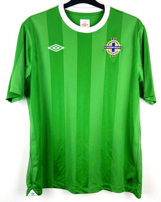 2010 2012 Northern Ireland Umbro Home Football Shirt Men's Large