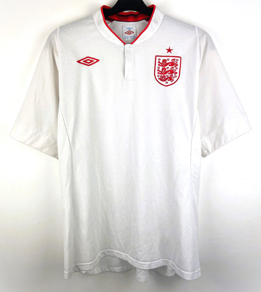 2012 2013 England Home Umbro Football Shirt Men's XL