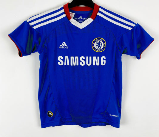 2010 2011 Chelsea Adidas Home Football Shirt Kids 7-8 Years
