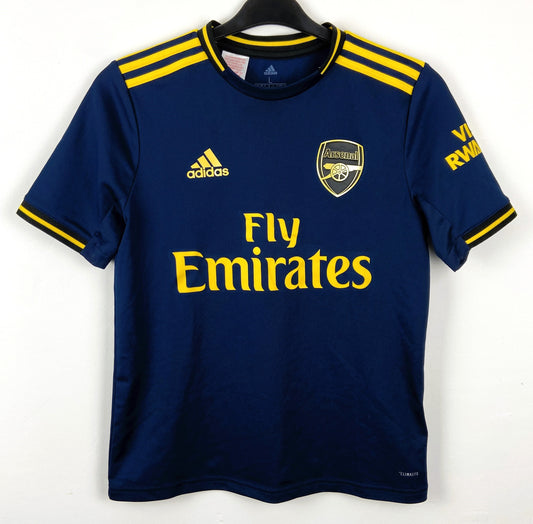2019 2020 Arsenal Adidas Third Football Shirt Kids 13-14 Years