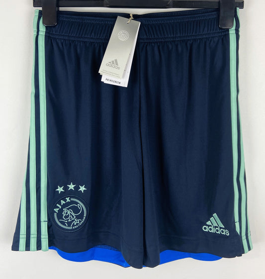 BNWT 2021 2022 Ajax Adidas Away Football Shorts Men's Small