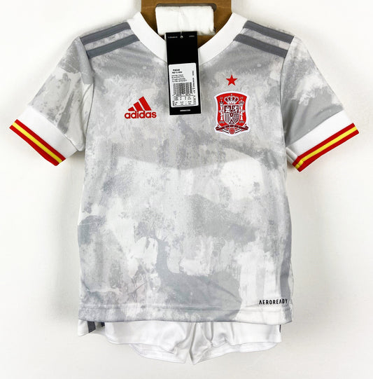 BNWT 2020 2021 Spain Adidas Away Football Kit Kid's 3-4 Years