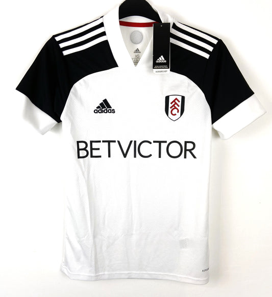 BNWT 2020 2021 Fulham Adidas Home Football Shirt Men's XS