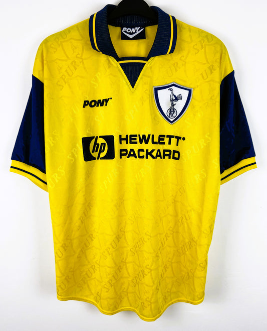 1995 1997 Tottenham Hotspur Pony Third Football Shirt Men's Large