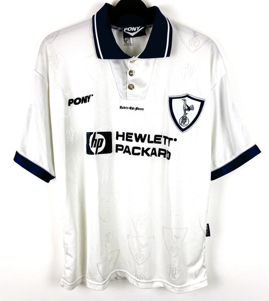 1995 1997 Tottenham Hotspur Pony Home Football Shirt Men's Large