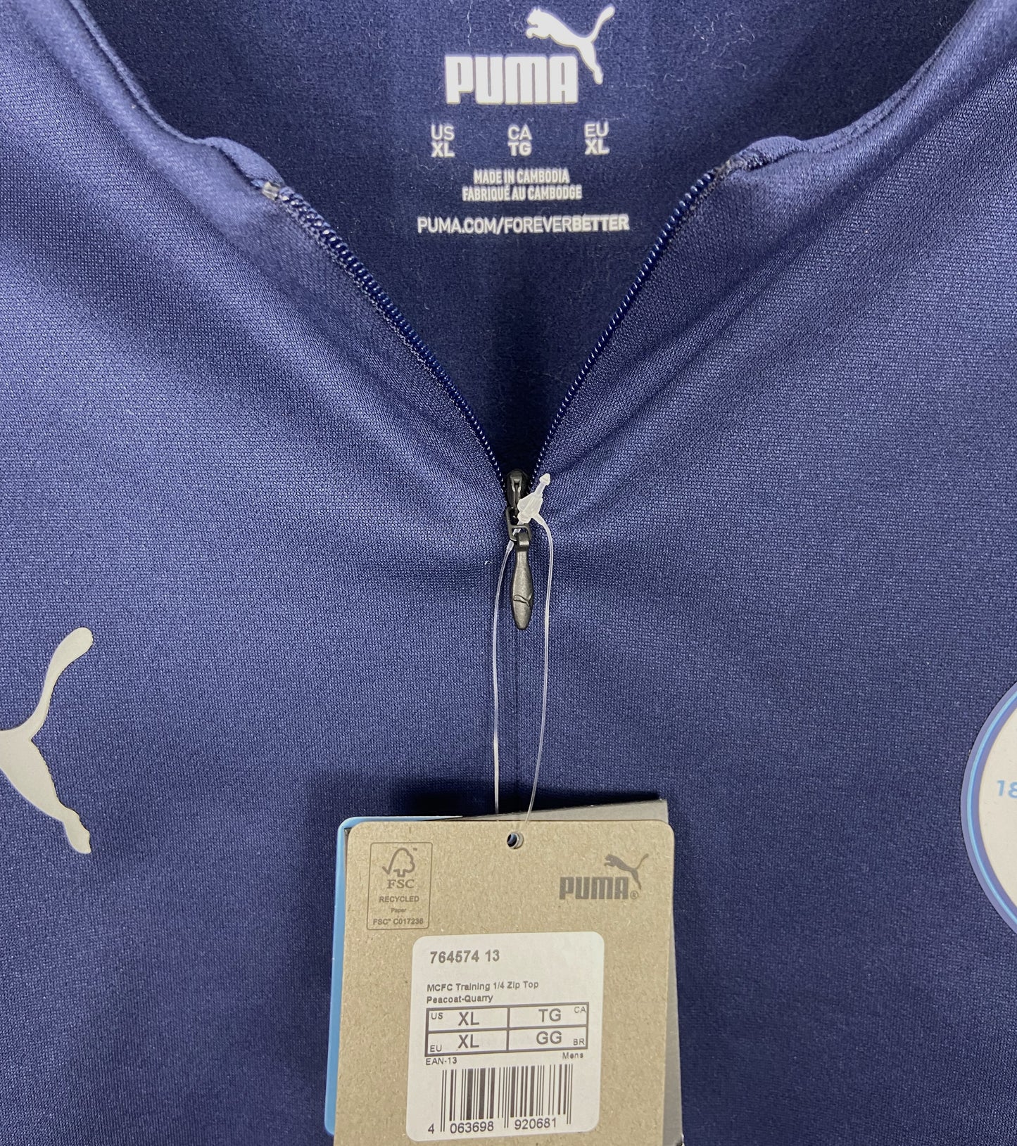 BNWT 2021 2022 Manchester City Puma Training Football Top Men's Sizes