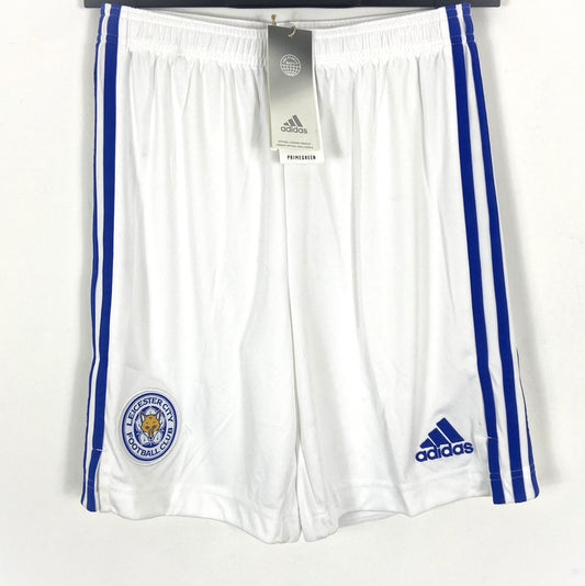 BNWT 2021 2022 Leicester City Adidas Home Shorts Kids 15-16 Years