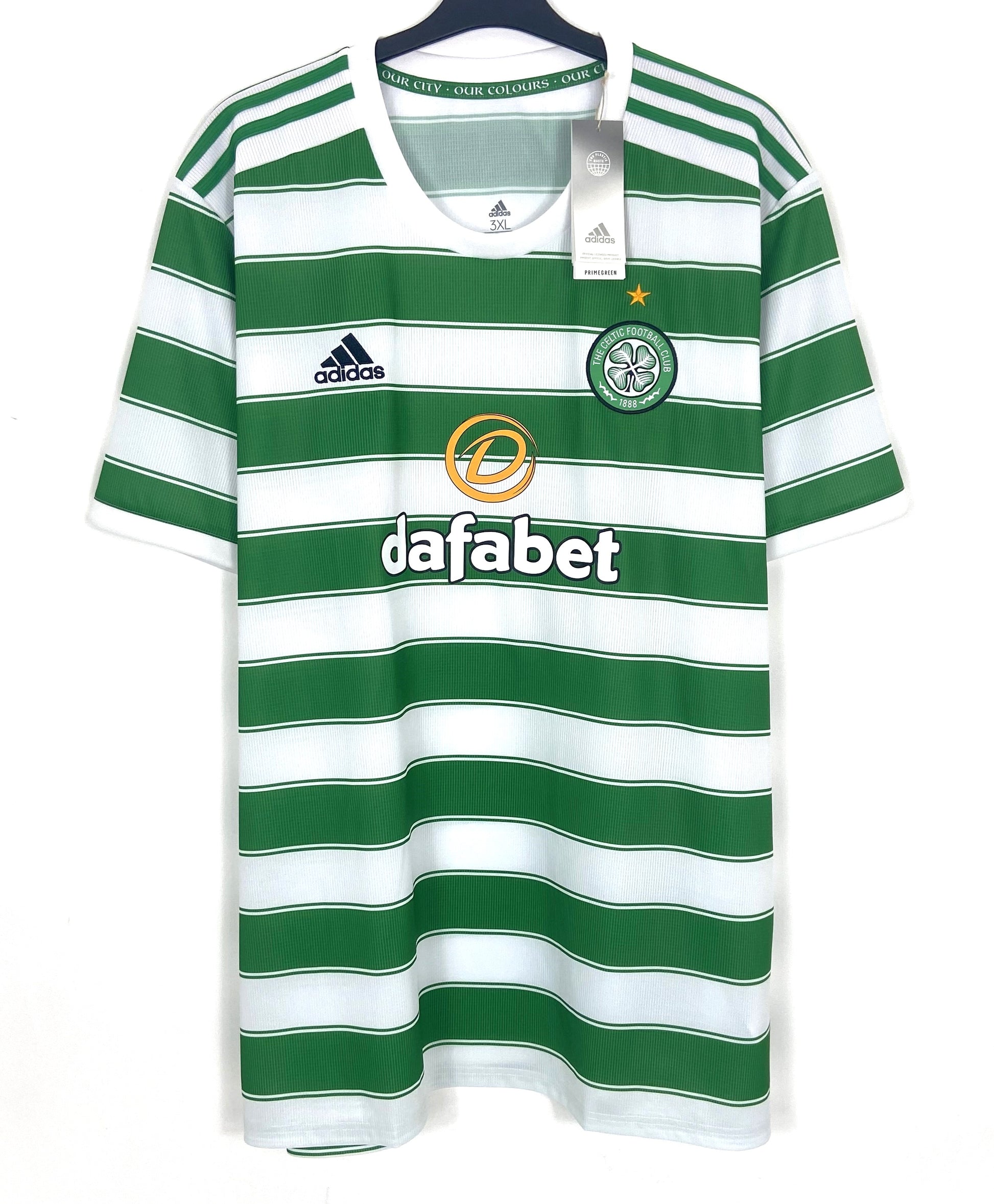 CELTIC FC Adidas 2021-2022 Home Football Shirt (NEW- Multiple