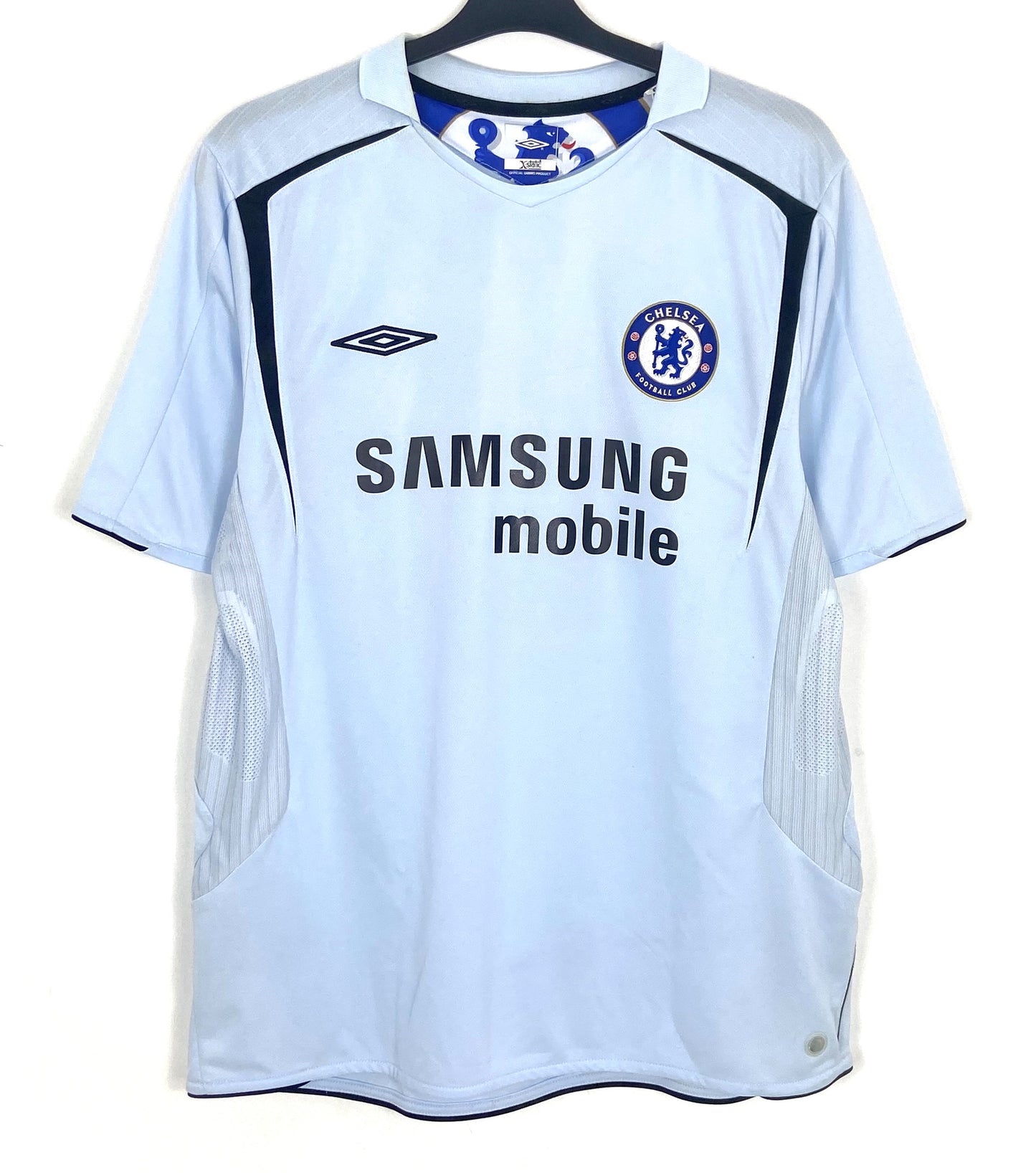 2005 2006 Chelsea Umbro Away Football Shirt J. COLE 10 Men's XL