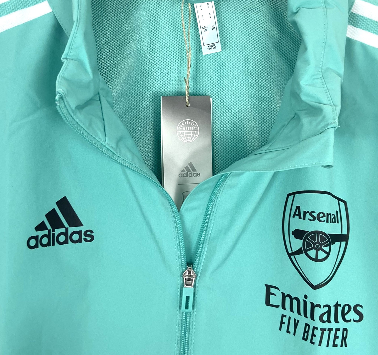 BNWT 2021 2022 Arsenal Adidas Away Presentation Football Jacket Men's Sizes