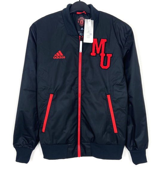 BNWT 2021 2022 Manchester United Adidas CNY Football Bomber Jacket Men's Small